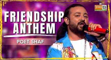 Friendship Anthem Lyrics– Poet Shaf