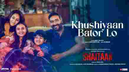 Khushiyaan Bator Lo Lyrics - Jubin Nautiyal | From Shaitaan
